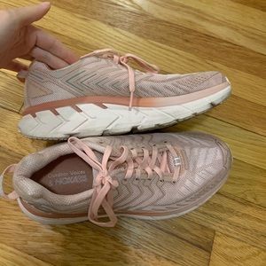 HOKA OUTDOOR VOICES BABY PINK SNEAKERS